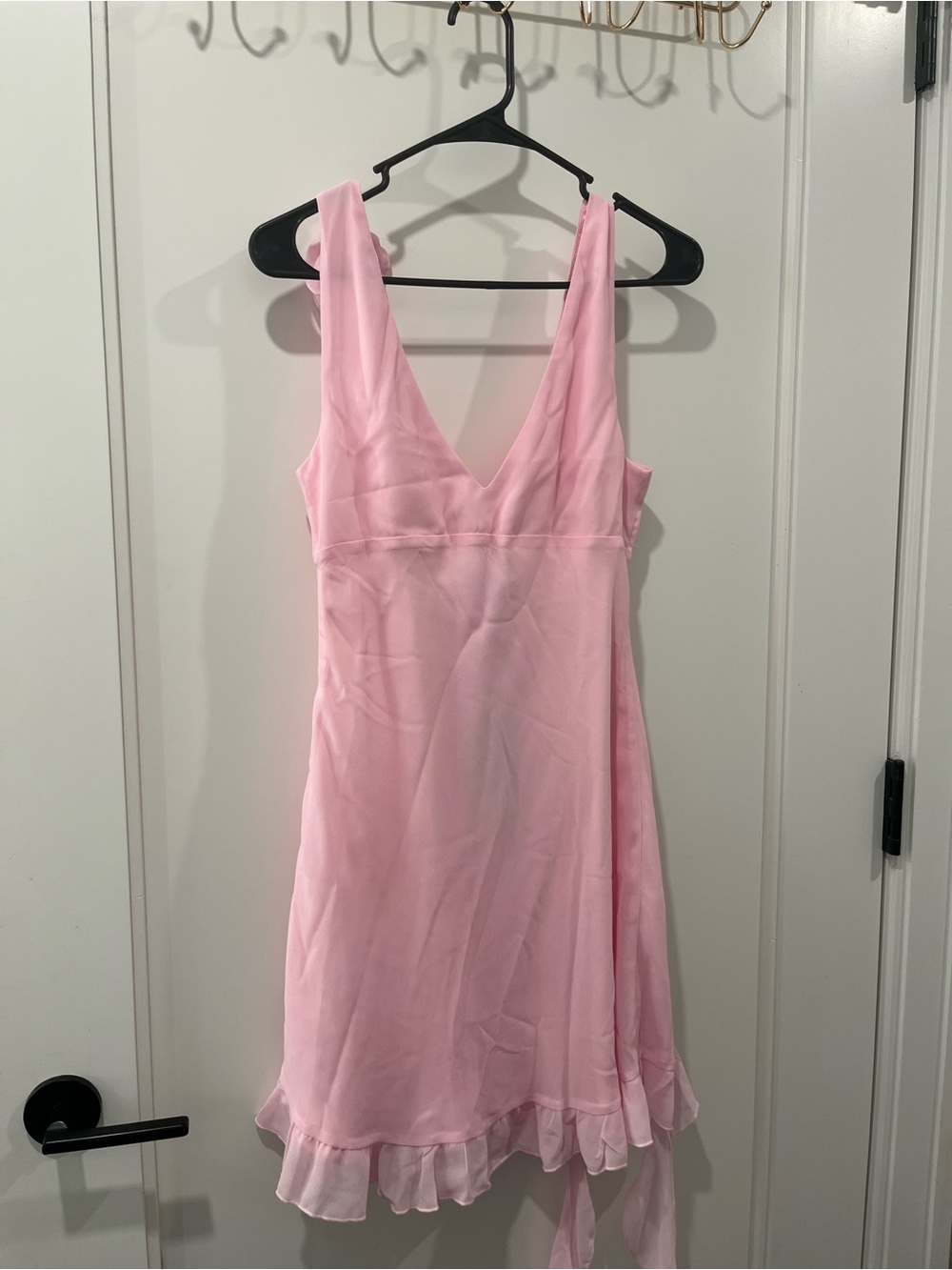 White Fox Boutique Light Pink Mini Dress